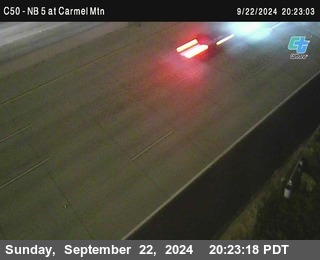 NB 5 at Carmel Mountain Rd.