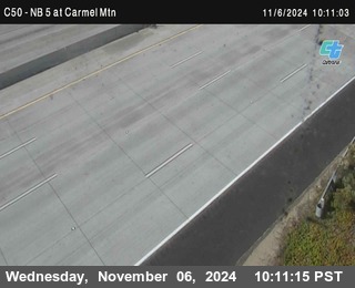 NB 5 at Carmel Mountain Rd.