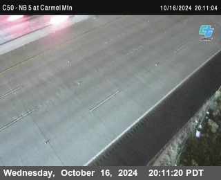 NB 5 at Carmel Mountain Rd.