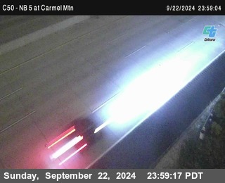 NB 5 at Carmel Mountain Rd.