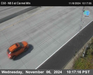 NB 5 at Carmel Mountain Rd.