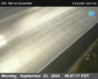 NB 5 at Carmel Mountain Rd.