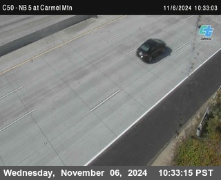 NB 5 at Carmel Mountain Rd.