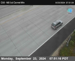 NB 5 at Carmel Mountain Rd.