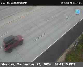 NB 5 at Carmel Mountain Rd.