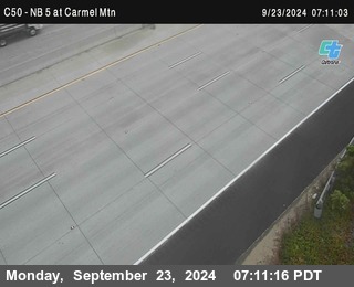 NB 5 at Carmel Mountain Rd.