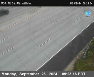 NB 5 at Carmel Mountain Rd.