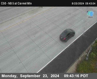 NB 5 at Carmel Mountain Rd.