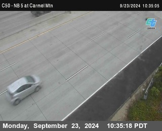 NB 5 at Carmel Mountain Rd.