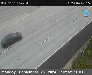 NB 5 at Carmel Mountain Rd.