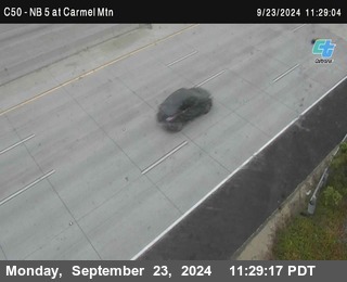 NB 5 at Carmel Mountain Rd.