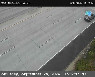 NB 5 at Carmel Mountain Rd.