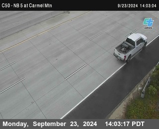 NB 5 at Carmel Mountain Rd.