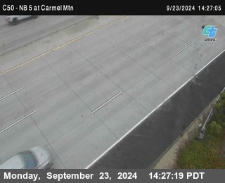 NB 5 at Carmel Mountain Rd.