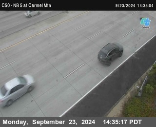 NB 5 at Carmel Mountain Rd.