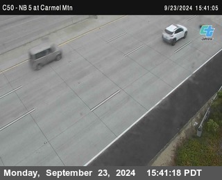 NB 5 at Carmel Mountain Rd.