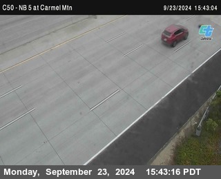 NB 5 at Carmel Mountain Rd.