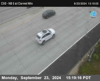 NB 5 at Carmel Mountain Rd.