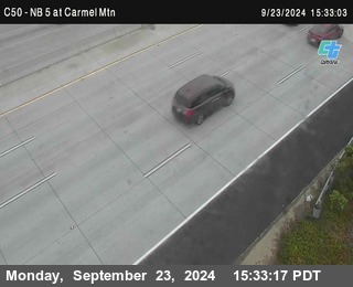 NB 5 at Carmel Mountain Rd.