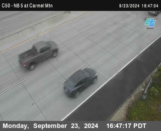 NB 5 at Carmel Mountain Rd.