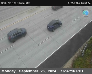 NB 5 at Carmel Mountain Rd.