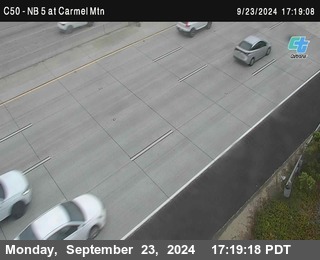 NB 5 at Carmel Mountain Rd.