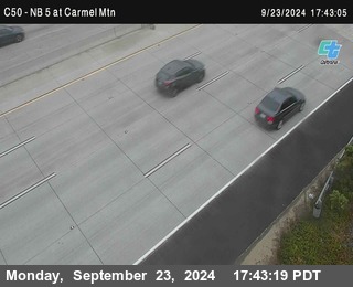 NB 5 at Carmel Mountain Rd.