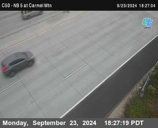 NB 5 at Carmel Mountain Rd.