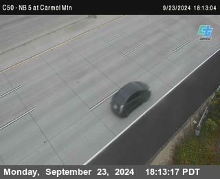 NB 5 at Carmel Mountain Rd.