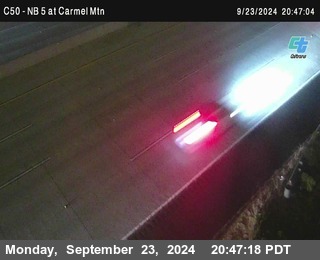 NB 5 at Carmel Mountain Rd.