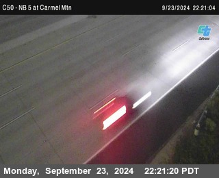 NB 5 at Carmel Mountain Rd.