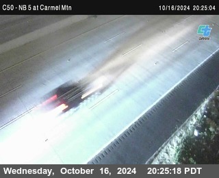 NB 5 at Carmel Mountain Rd.