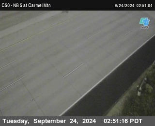 NB 5 at Carmel Mountain Rd.