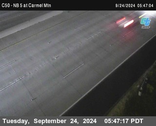 NB 5 at Carmel Mountain Rd.