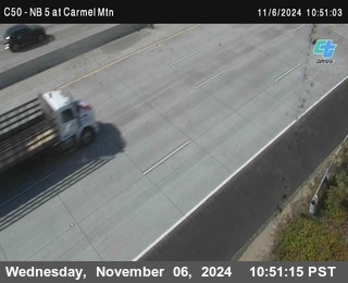 NB 5 at Carmel Mountain Rd.