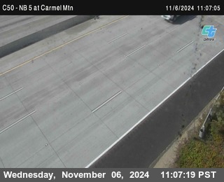 NB 5 at Carmel Mountain Rd.