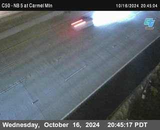 NB 5 at Carmel Mountain Rd.