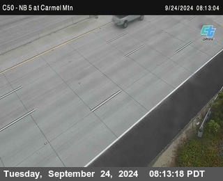 NB 5 at Carmel Mountain Rd.