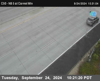 NB 5 at Carmel Mountain Rd.