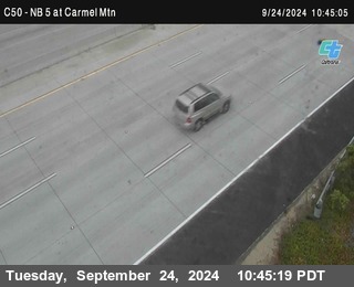 NB 5 at Carmel Mountain Rd.