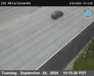 NB 5 at Carmel Mountain Rd.