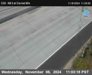 NB 5 at Carmel Mountain Rd.