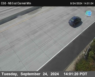 NB 5 at Carmel Mountain Rd.