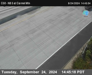 NB 5 at Carmel Mountain Rd.