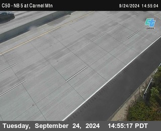 NB 5 at Carmel Mountain Rd.