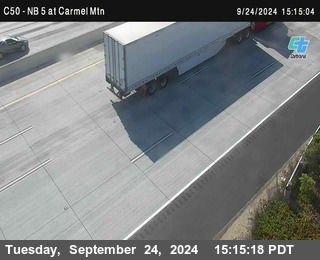 NB 5 at Carmel Mountain Rd.