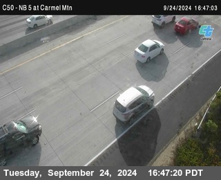 NB 5 at Carmel Mountain Rd.