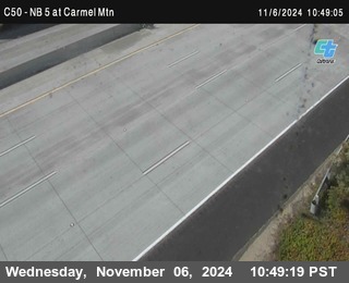 NB 5 at Carmel Mountain Rd.