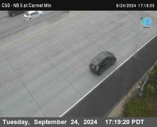 NB 5 at Carmel Mountain Rd.