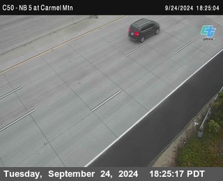 NB 5 at Carmel Mountain Rd.